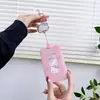 Sanrio parchia cachorro pudim Yugui cachorro estudante cartão de refeição cartão de ônibus conjunto polvo do metrô bolsa de cartão anti-perda pingente