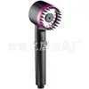 Preto e roxo usar chuveiro pressurizado chuveiro chuveiro chuveiro banheiro chuveiro de água forte chuveiro de mão conjunto universal