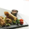 Talheres Criativos Estilo Americano Aço Inoxidável 304 Copo para Molho Ocidental Prato para Mergulhar Copo para Molho de Bife Copo para Molho de Tomate Talheres
