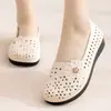 Nuevas Sandalias de Moda de Verano para Mujer, de Suela Gruesa, Antideslizantes, de Suela Blanda, Adecuadas para Mujeres de Mediana Edad y Mayores, Zapatos de Playa, Zapatos de Trabajo