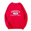 América 1776 Moletom com Estampa Departamento Atlético Feminino Hip Hop Lo