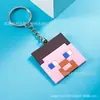Fabricante Lego Llavero de Dibujos Animados Colgante de Animación Llavero Silicona Suave Regalo Colgante de Regalo Publicitario.