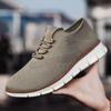 Zapatos Casuales de Encaje Ligeros Transfronterizos para Hombre 2025 Mocasines Transpirables Tejidos Fly Talla Grande para Hombre Mocasines para Hombre Negro