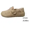 Nuevos Zapatos Mula de Felpa Otoño e Invierno 2025 para Mujer, Suelas Suaves y Cálidas de Felpa para Usar Afuera, Moda para Ir al Trabajo, Zapatos Boken Versátiles para Mujer
