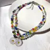 SOY Muy Bueno en Tierra Extranjera. Collar de Clavícula Flor Esmaltada Milenio del Mismo Estilo de Zhou Yutong