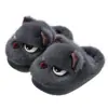 Pantuflas de algodón de invierno para niños y niñas, cálidas, de felpa, antideslizantes, de suela gruesa, para uso doméstico padre-hijo, zapatos cerrados de algodón para niños