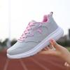 Zapatos de Mujer Joni Danley Primavera y Otoño Cuero Impermeable Tenis Casual Plano Antideslizante Zapatos Casuales para Viaje Suela Blanda para Correr
