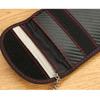 Bolsa de protección para llaves de coche, antirrobo, con blindaje electromagnético RFID y antidesmagnetización de tarjetas de crédito.