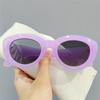 Gafas de sol ovaladas nuevas 2021, gafas de sol grandes para adelgazar la cara, divertidas y para adultos, gafas de sol para sesiones de fotos callejeras de moda europea y americana para mujeres.