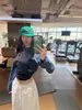 Shorts Rectos Versátiles de Estilo Retro Americano para Ir al Trabajo, Unisex de Verano Holgados Casuales Pantalones Cortos Coreanos de Cintura Alta Modernos