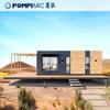 Los fabricantes de Guangdong se especializan en la producción de casas móviles de aluminio, una habitación, una sala, un baño, cápsula espacial modular para casa de huéspedes