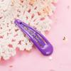 Pinza para el cabello estilo coreano colorida, pinza para el cabello de resina color caramelo para niña con forma de gota de agua, color helado, linda, versátil, accesorio para el cabello al por mayor