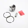 Acessórios para motosserra Montagem do conjunto do pistão MS381 para motosserra a gasolina Steele para corte de madeira ferramentas de jardim