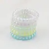Set de 5 piezas nuevo pulsera grande banda para el pelo de línea telefónica banda para el pelo chica popular de Instagram corazón de niña banda para atar el pelo accesorios para el pelo al por mayor