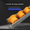 Bancada de prateleira barra de fluxo de chapa metálica mecânica industrial transportando acessórios acessórios material rack de fluxo barra de fluxo