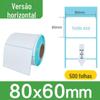 Papel de etiqueta térmica 100x 100x 150 papel térmico de três provas logística transfronteiriça superfície papel de impressão de etiqueta única papel de código de barras