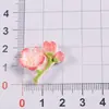 Accesorios de resina DIY de dibujos animados, flores decorativas, pinzas para el pelo de pegamento de crema, fundas para teléfono, hebillas para zapatos, llaveros, colgantes