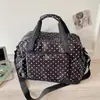 Bolsa de Viaje Plegable Bolsa para Equipaje de Viaje Corto Bolsa de Almacenamiento Gran Capacidad Estilo Coreano Lunares Bolsa para Yoga Danza Fitness