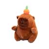 Celebridad de Internet Capibala Peluche Muñeco Lindo Colgante de Capibara Colgante para Mochila Muñeco Máquina de Garra Muñeco Venta al por Mayor