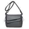 2026 Nuevo Modelo Bolso de Mujer para Comercio Exterior, Bolso de Mamá a la Moda, Hecho a Medida en Fábrica Bolso Grande de Cuero Suave para Hombro Cruzado