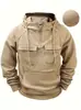 Sudadera Nueva para Hombre 2025 Primavera y Otoño Transfronteriza Color Sólido Casual Sudadera Deportiva Juvenil Sudadera de Manga Larga