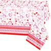 Mantel de Amazon para el Día de San Valentín Transfronterizo Feliz Día de San Valentín Decoración Desechable para Ceremonia de Boda