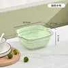 Tina de Lavado de Verduras de Doble Capa con Colador, Nuevo Modelo de Cocina para Lavar Verduras y Frutas, Herramienta de Filtrado de Agua, Bandeja para Frutas