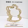 Estilo Antigo Lanterna de Palácio Tradicional Estrutura DIY Pacote de Material para Estrutura de Lanterna de Madeira Feita à Mão Lanterna de Ano Novo Outros Peixes Dourados