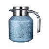 [Productos originales oficiales] Tetera de titanio puro Feijian para estofado Medición precisa de temperatura Tetera de titanio de doble capa para té con tapa hermética Tetera de titanio completa para conservación del calor