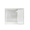 Filtro lateral para pecera pequeña de escritorio, mini pecera pequeña, cubo para pecera, pecera pequeña para tortugas, filtro para pecera tropical, iluminación completa