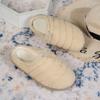 Zapatillas de Casa de Algodón Populares Transfronterizas con Hebilla de Cuerda de Peluche Ajustables para Otoño e Invierno, Zapatillas de Algodón para Interiores, Suaves, Cómodas y Cálidas para Mujer
