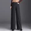 Calça Retta Quente Versátil para o Trabalho, Novo Estilo Outono 2026 para Mulheres, Calça Casual Grossa Elegante de Cintura Alta Emagrecedora