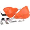 Protector de mano para manillar de motocicleta todoterreno ATV, color naranja, conjunto de protección de mano