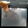 Bolsa colgante con ventosa, funda colgante para bolsa de documentos, bolsa para archivos de vidrio, tapa de caja de exhibición de información, caja de almacenamiento, caja colgante horizontal