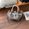 Bolsa de Mão Color Block Retrô Coreana para Mulheres, Nova Bolsa Tote Tendência Primavera 2026, Bolsa Transversal Fashion para o Dia a Dia