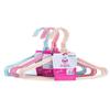 T 28cm cabide infantil com revestimento plástico cabide de secagem de roupas cabide de secagem de roupas/cabide de arame cabide de roupas com revestimento plástico