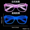 Armazones de gafas fluorescentes sin micas, armazones de disfraz para ambiente de fiesta, accesorios para fotos de bar, discoteca y festividades, en stock del fabricante