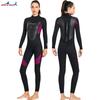 Dive&Sail Traje de Neopreno Transfronterizo 3mm Una Pieza Pantalón de Manga Larga Traje de Neopreno de Alta Elasticidad a Prueba de Frío y Cálido Traje de Baño para Surf
