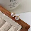Brincos de Prata Esterlina S925 com Trabalho Pesado, Corte Europeu Antigo, Pedra Única de Diamante para Mulheres, Estilo Japonês, Design de Lote Pequeno de Alta Qualidade, Bestseller Xiaohongshu