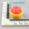 Pequeños Adornos Estéreo Accesorios de Resina Bolsa Sorpresa Muñeca Luminosa Casa de Muñecas Adornos de Frutas Paisaje en Miniatura Accesorios para Joyería DIY