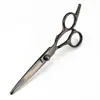 Tijeras de Peluquería de Rango Medio de 6.0 pulgadas, Tijeras para Cortar el Cabello, Tijeras Planas, Tijeras para Flequillo, Tijeras Entresacadoras, Tornillo Blanco 6H