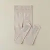 Meia-calça de Veludo Fino Aconchegante Outono Inverno Crianças Algodão Escovado Listras Verticais Pés Tricotados Antiderrapante Leggings para Meninas