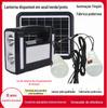 Luz de inundação solar mais vendida sistema de carregamento USB iluminação portátil portátil portátil lâmpada 300W camping barraca luz fábrica