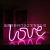 Luz Neon em Forma de LED, Luz Decorativa de Letra Luminosa, Luz Noturna de Natal para Quarto Estilo Bar Ins, Luz LED em Forma