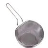 Espumadera de Acero Inoxidable con Cesta de Malla Engrosada para Uso en Cocina, Adecuada para Sacar Fideos, Freír, Olla Caliente, Escurrir, Lavar Verduras, Colador Filtrante Grande