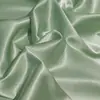 Tecido de Cetim Cristal Verde, 100% Poliéster, Brilhante e com Caimento, Tecido de Designer para Forro de Vestido Sedoso