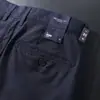Calça Casual Reta de Negócios Nova Estilo Primavera e Verão para Homens, Fina de Alta Qualidade Tencel Algodão Respirável Elástica Solta Versátil Longa