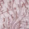 Vestido novo bordado plano tecido bordado de casamento mancha feito à mão por encomenda contas de prego de prata perfuração a quente tecido bordado tridimensional