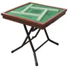Mesa de Mahjong Plegable para el Hogar Simple para Jugar Panel Especial Mesa de Mahjong Frotada a Mano Pequeña Mesa para Póker y Ajedrez