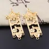 Acessórios para joias artesanais DIY, pingentes de borla de latão, acessórios de cabelo, adereços de cabeça, materiais para Hanfu, brincos de estilo antigo, pingentes